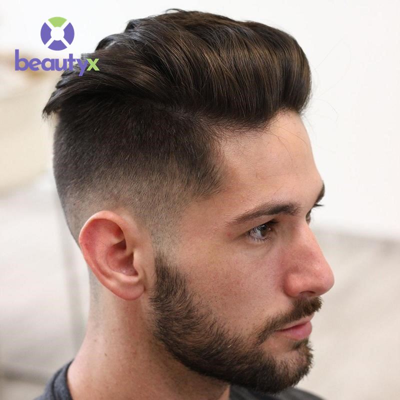Tóc undercut dài phù hợp với bạn nam có mái tóc dày và dài