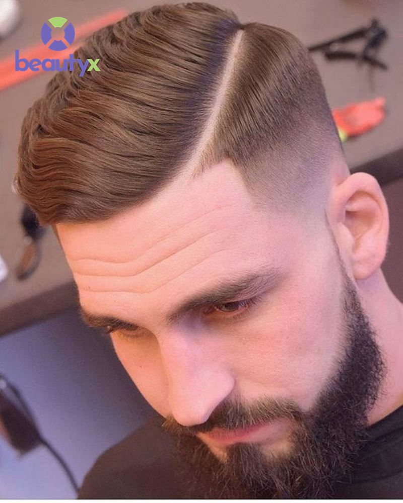 Tóc undercut 7/3