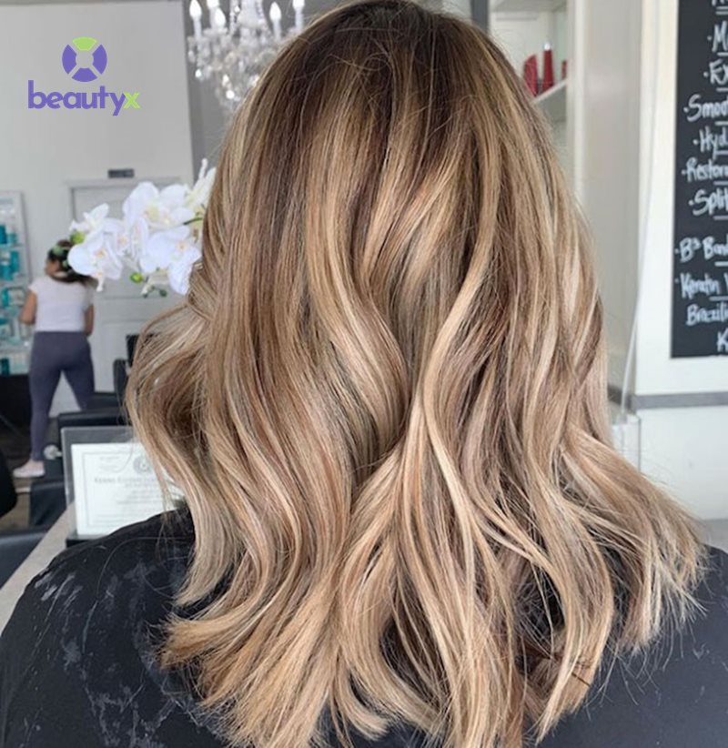 kiểu nhuộm Balayage