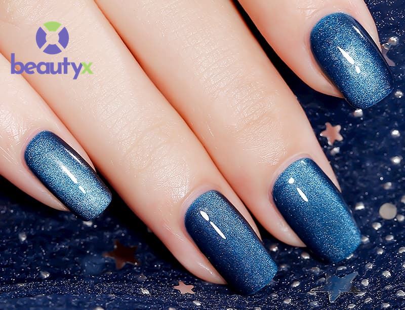 Mẫu nail mắt mèo