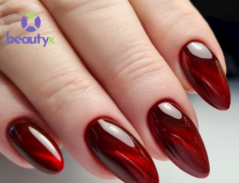 Mẫu nail mắt mèo