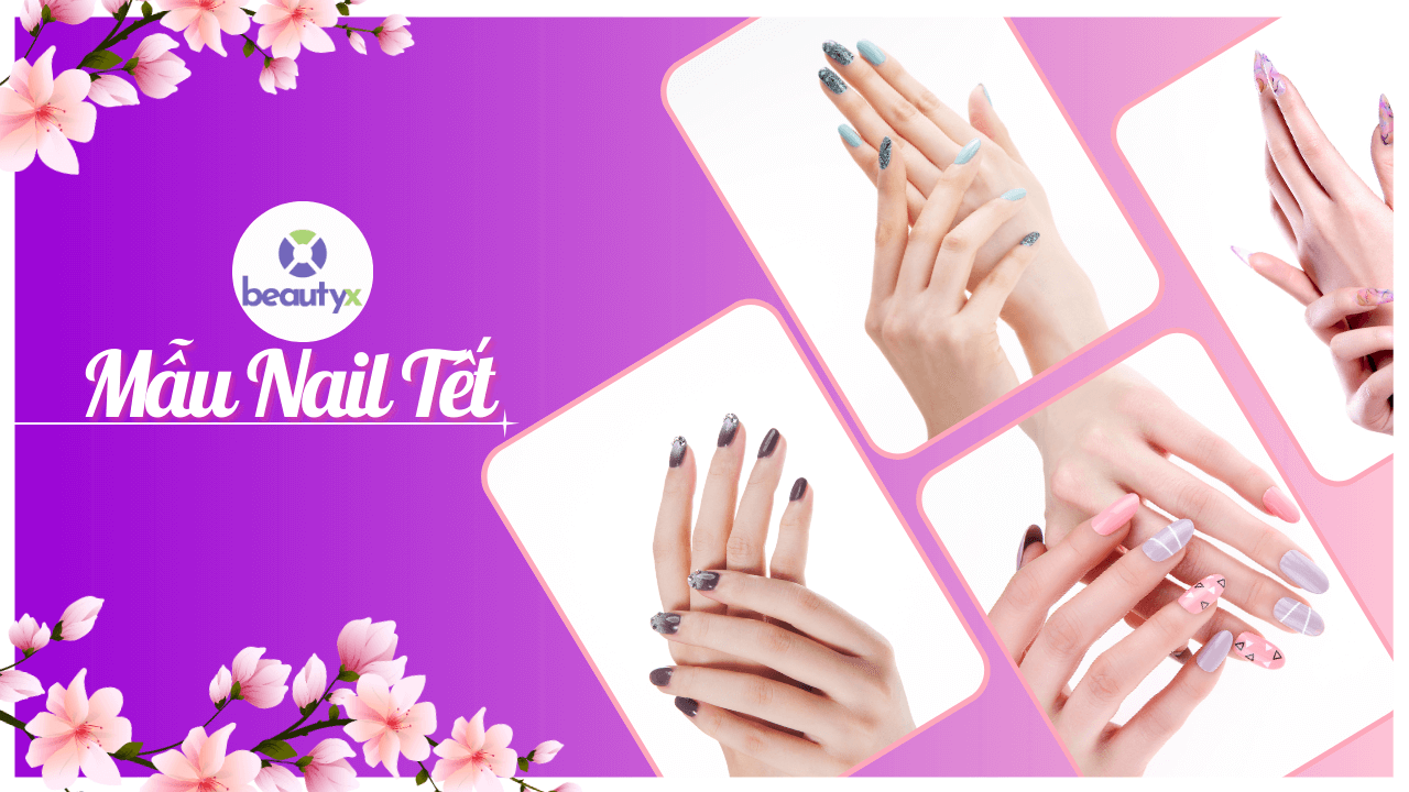 Mẫu nail tết đẹp để cho nàng đón tết