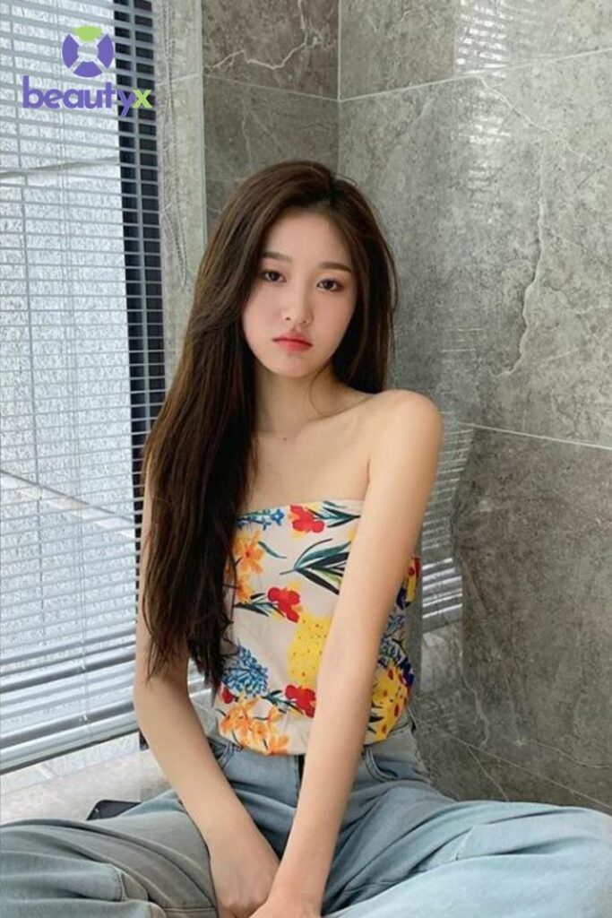 Tóc duỗi thẳng ngang lưng
