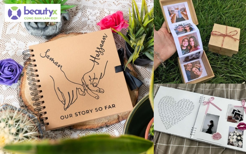 Tự tay làm quà lưu niệm về khoảnh khắc đẹp của cả hai
